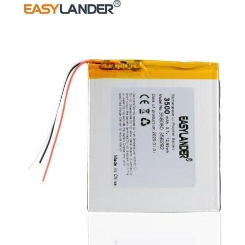 358292 Universal Tablet Battery For 7" prestigio multipad color 2 3g PMT3777_3G 3777 PMT3797 3500mah 3.7V Polymer li-ion battery