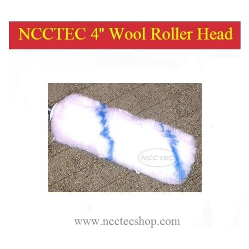 4'' Water-based latex paint brush roller HEAD | 100mm wool paint roller head without handle