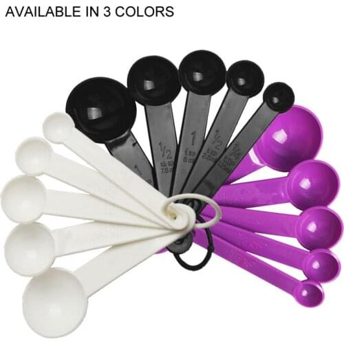 5Pcs/set Kitchen Measuring Spoon Teaspoon Coffee Sugar Scoop Baking Cooking Kitchen Measuring Cups With Scale Tools Dropship