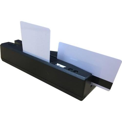 HF 13.56MHz NFC Smart IC MSR 3 tracks Double Direction 3 in 1 card reader USB plug and play HCC-110