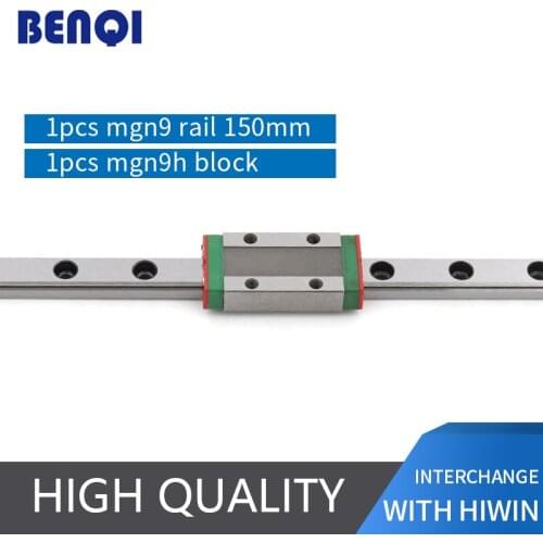 China factory linear guide price MGN9H + linear rail MGN9 L150mm