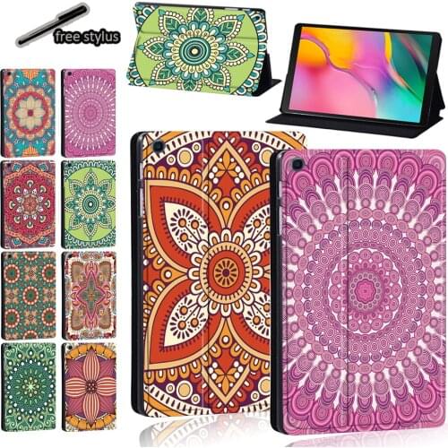 For Samsung Galaxy Tab S6 Lite/Tab A7/Tab A A6 10.1/Tab A 9.7/Tab S5e/Tab A 8.0 Inch Tablet Leather Stand Lightweight Cover Case