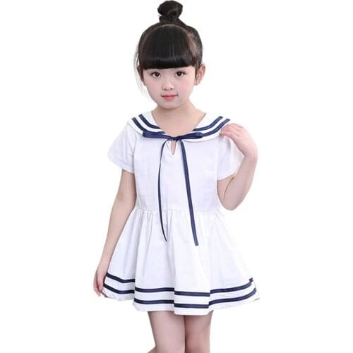 Summer Dresses For Girls Patchwork Dress For Girl Ribbons Children Dress Casual Style Costume For Girls