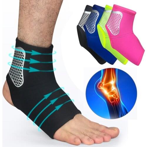 New Ankle Support Protect Brace Strap Achille Tendon Brace Sprain Protect Foot Bandage Outdoor Running Bike Sport Fitness Band