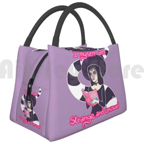 Portable Insulation Bag Lydia Deetz Lydia Deetz Winona Ryder Tim Burton Goth Dark Book Recently Deceased