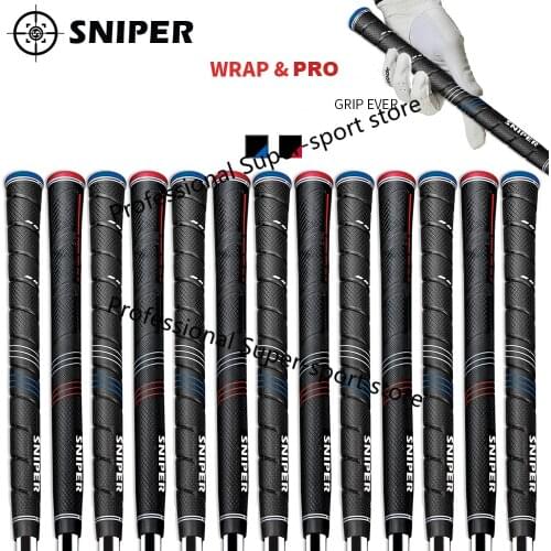 NEW TPE Classic Pro Wrap Golf Grips New design Standard and Midsize Golf Clubs Grips Rubber 13pcs/lot