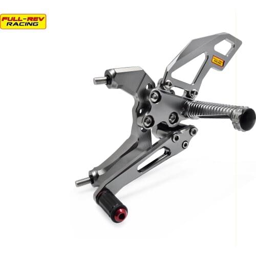 SILVER Motorcycle Rearset Footpegs Full Rev Racing For DUCATI 959 ALL REARSETS