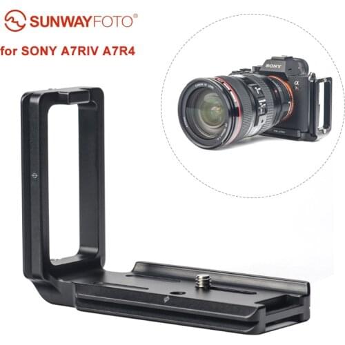 SUNWAYFOTO PSL-A7RIV Camera Quick Release Plate for SONY A7RIV A7R4 L Plate L Shape Bracket Baseplate