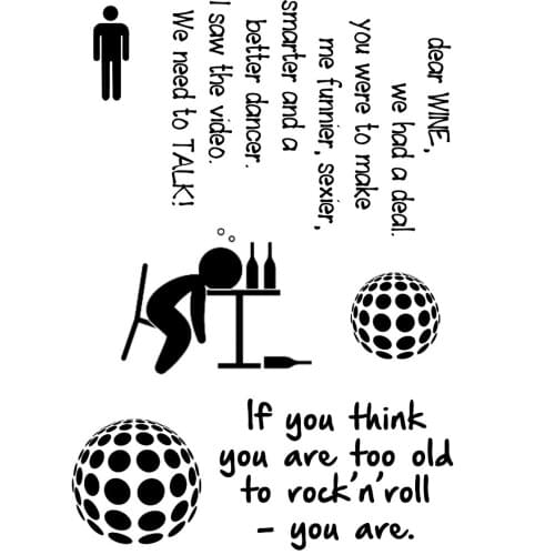 Text Rubber Silicone Clear Stamps for Scrapbooking Tampons Transparents Seal Background Stamp Card Making Diy