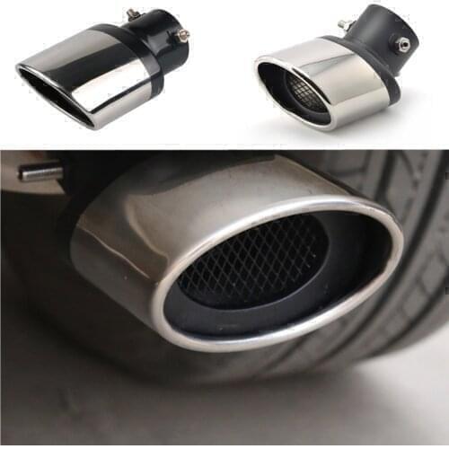 Universal Stainless Steel Car Exhaust Muffler Tip Pipes Covers For Chrysler Aspen Pacifica PT Cruiser Sebring Town Country