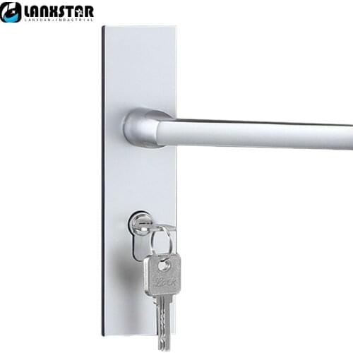 Space Aluminum Alloy Solid Interior Door Lock Hard Wood Bedroom Simple Room Door-lock Mute Lockcore Handle Locks