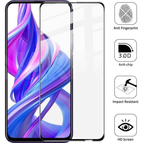 9D Protective Glass on the For Honor 9X 9A 9C 9S Tempered Screen Protector Honor 8X 8A 8C 8S 9i 10i 20i 20S Play Glass Film Case