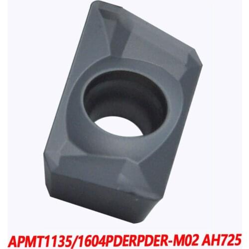 100% Original APMT APMT1135PDER M02 AH725 APMT1604PDER-M02 Carbide Insert Blades Best Quality And Best Price Imported from Japan