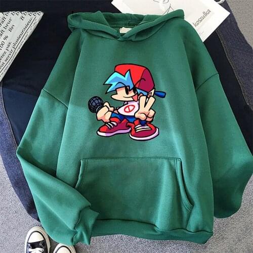 2021 Game Friday Night Funkin Printing Men Women Hoodies Sweatshirt Pullovers Hooded Harajuku Tops Casual Unisex Clothes