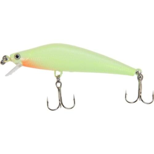 3D Luminous Night Fishing Minnow Lure Isca Artificial Hard Bait Hook Tackle