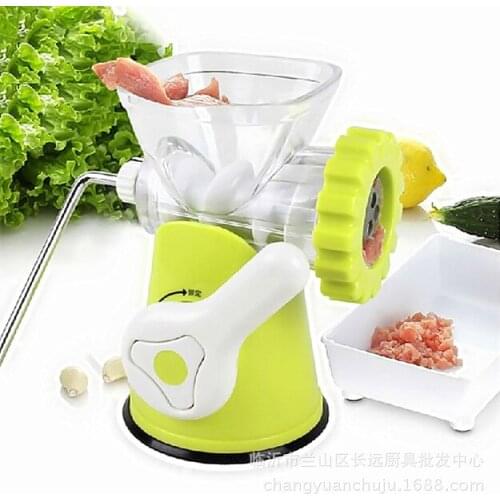 Home Manual Meat Grinder Multi-Function Food Processor Meat Chopper Sausage Mincing Machine English Instructions Kitchen Tool