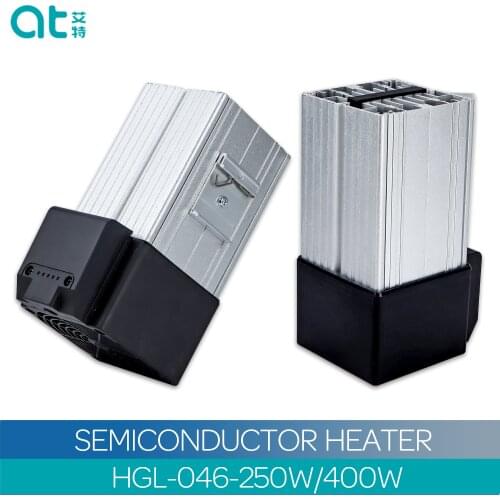 HGL046 250W 400W PTC Resistor Semiconductor Heater Anti Condensation Dehumidifie Aluminum Alloy Fan Heater