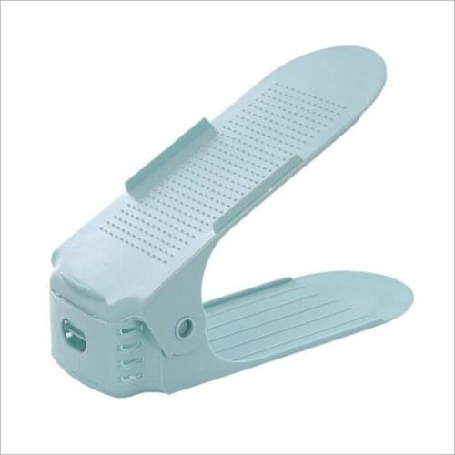 2PCS Double Shoe Organizer Modern Shoes Rack Shoe Storage Cleaning Cabinet Shoes Organizers Convenient Rangement Stand Shelf