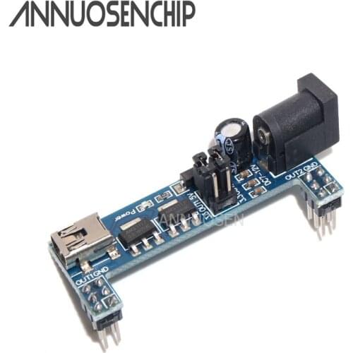 2PCS MB102 Breadboard Power Supply Module 3.3V 5V For Solderless