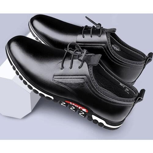 New Big Size 38-48 Oxfords Leather Men Shoes Fashion Casual Slip On Formal Business Wedding Dress Shoes Men Drop Shipping erf56