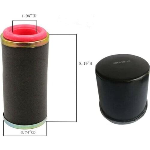 New Air Filter Oil filter fits Hisun UTV 500 700 HS500 HS700 Massimo Bennche Coleman YS HS MSU
