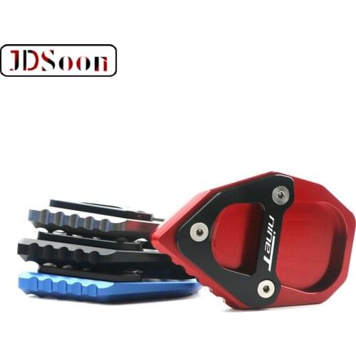 JDSOON Motorcycle Foot Side Stand Extension Pad Support Plate Enlarge Stand For BMW R Nine T R nineT RnineT RNINET 2017 2018