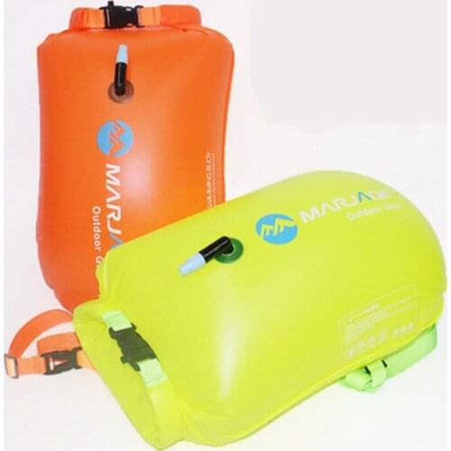 Thick Swimming Float For Adults Storage Swimming Life-saving Drift Bag Inflatable Swim Buoy Waterproof Bag Swiming Accessories