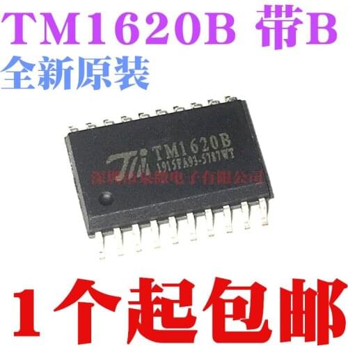 100% Original New In Stock TM1620B B SOP-20 LED (5pcs/lot)