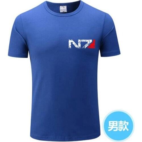 15Color Games N7 Mass Effect 3 T Shirt Men Systems Alliance Military Emblem N 7 Game TShirts Women Tee T-Shirt Men TShirt XS-3XL