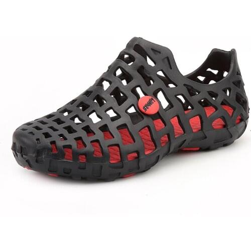 2020 New Men Pool Jelly Sandals Women Summer Outdoor Beach Shoes Men Slip On Garden Clogs Casual Water Shower Slippers Flip Flop