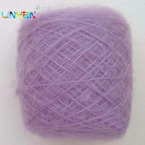 250g/lot mohair For manual knitting yarn Dyeing of wool Lines babys scarf yarn for knitting thread to knit Acrylic mohair t59