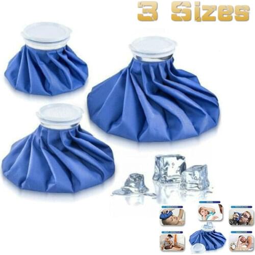 3 Size Medical Ice Bags Cool Ice Bag Reusable Sport Injury Durable Muscle Aches First Aid Relief Pain Cold Therapy Ice Pack