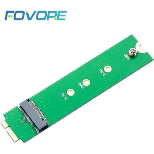 M2 NGFF SSD to A1369 A1370 Adapter for 2010 2011 MacBook Air M.2 SSD Converter Card Suppor 2230 2242 2260 2280 Solid State Drive
