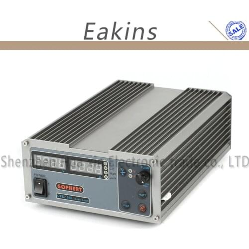 CPS-1660 Compact Digital Adjustable Switch DC Power Supply OVP/OCP/OTP MCU Active PFC 16V 60A 170V-264V + EU + Cable