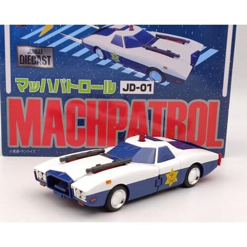 JUNGLE Diecast JD-01 Mach Patrol Invincible Steel Man Daitarn 3 back to 1978 Models Limited Collection