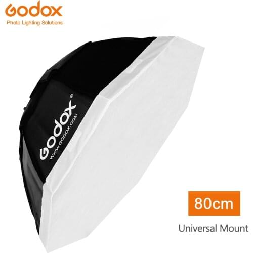 Godox 80cm 31.5" Octagon Soft box Universal Mount Softbox for Universal Mount Studio Flash Strobe Free shipping