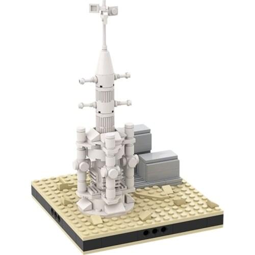 MOC Desert Water Moisture Vaporator Building Blocks Kit Modular Tatooine For Star of Space Wars Series Bricks Toys For Children