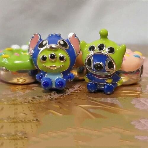 Mistletoe 925 Sterling Silver Cartoon Charm Bead European Jewelry