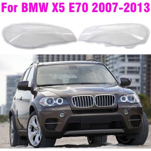 For BMW For BMW X5 E70 2006-2013 Transparent Lampshade Lens Light Car Light Protection Cover Shell