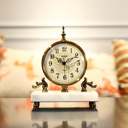 Nordic Light Luxury Desk Clock будильник Simple Creative Fashion Living Room Household Decoration Multicolor Table Clocks