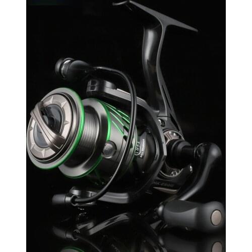 Mavllos MK1500 2500 Spinning Fishing Reel UL Fishing 7kg Max Drag 5.2:1/6.2:1 Shallow Spool Saltwater Bass Fishing Spinning Reel