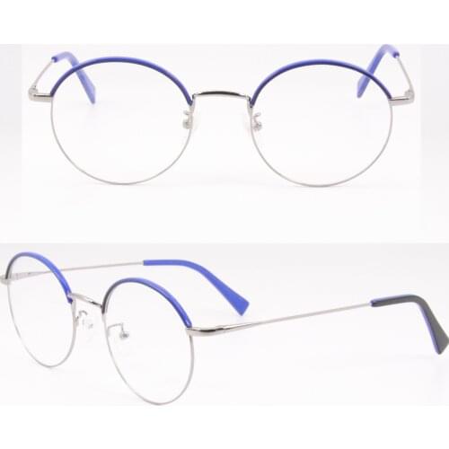 Vintage Metal Glasses Frames Round Eyewear 67021