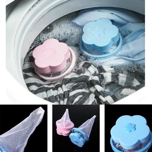 1/2PC Washing Machine Lint Filter Mesh Bag Fur Hair Catcher Laundry Balls Floating Ball Pouch Cleaning Tools 8.5*13cm