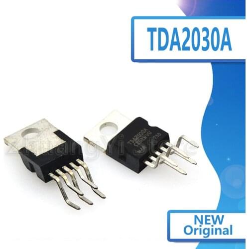 10pcs/lot New stock TDA2030 TDA2030A audio power amplifier circuit
