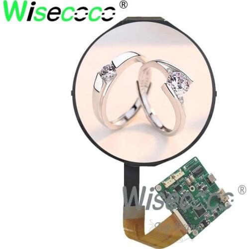 5 inch 1080P Round LCD Screen Circle IPS Display 1080x1080 with MIPI driver board