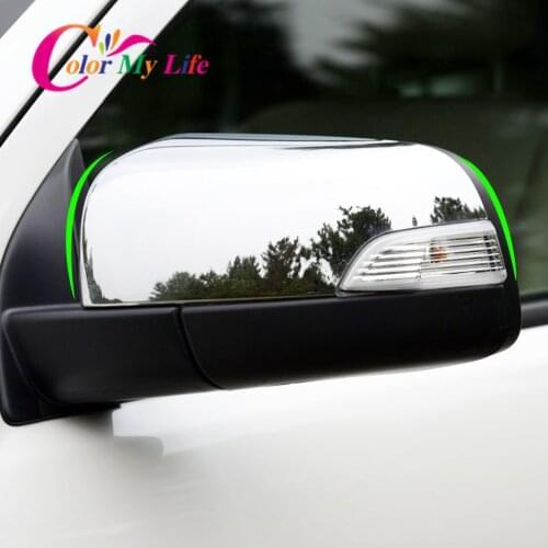 Car Rearview Mirror Covers for Ranger T7 2Pcs/Set ABS Chrome Rear View Mirror Protection Cover Fit For Ford Ranger T7 2015-2018