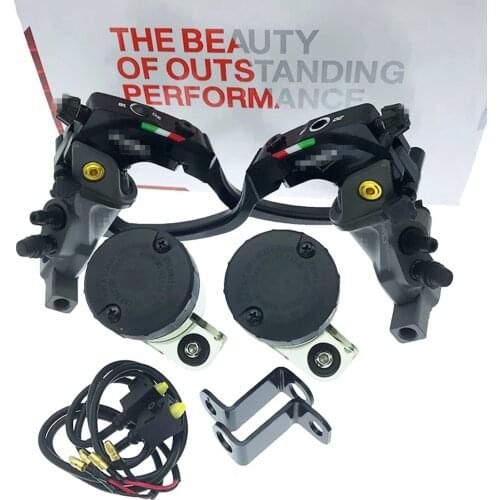 CNC 19 RCS Motorcycle Brake Master Cylinder Cable clutch Radial Brake Pump 22mm Universal For Honda Yamaha Kawasaki Suzuki