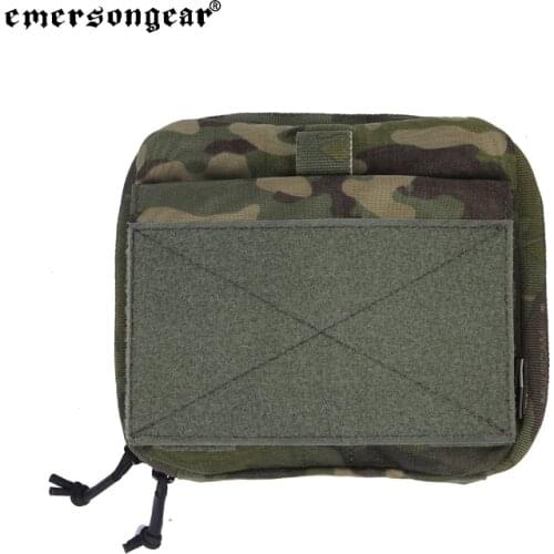 Emersongear Tactical EDC File GP Pouch MOLLE Sundries Mag Bags Expand Bellows Pocket Outdoor Travel Card Map Carrier Case EM9049