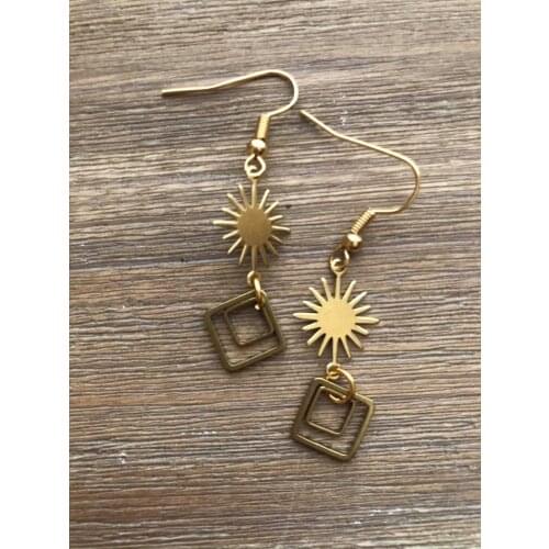 Handmade Geometric Earrings