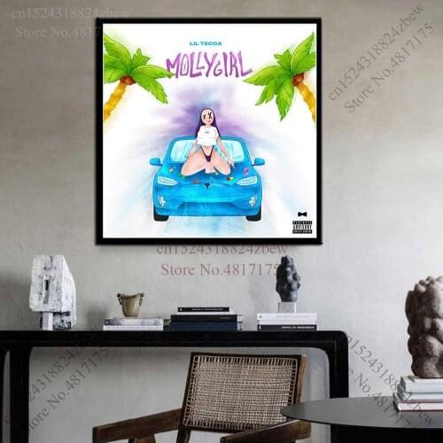 Lil Tecca Poster Rapper Singer Music Album JETSKI MOLLY GIRL Virgo World Canvas Painting Wall Art Posters and Prints Home Decor